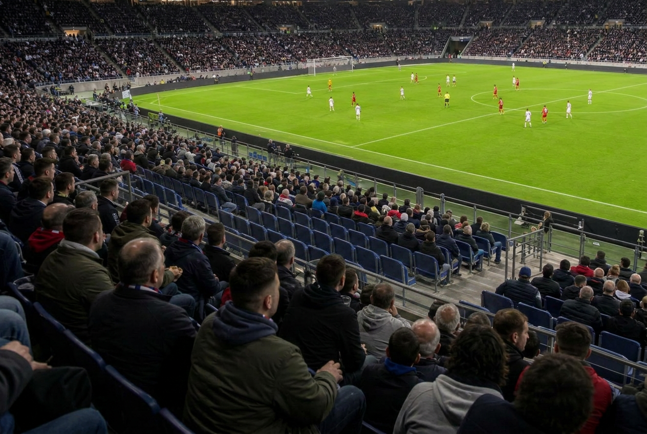 Standard seat stadium view